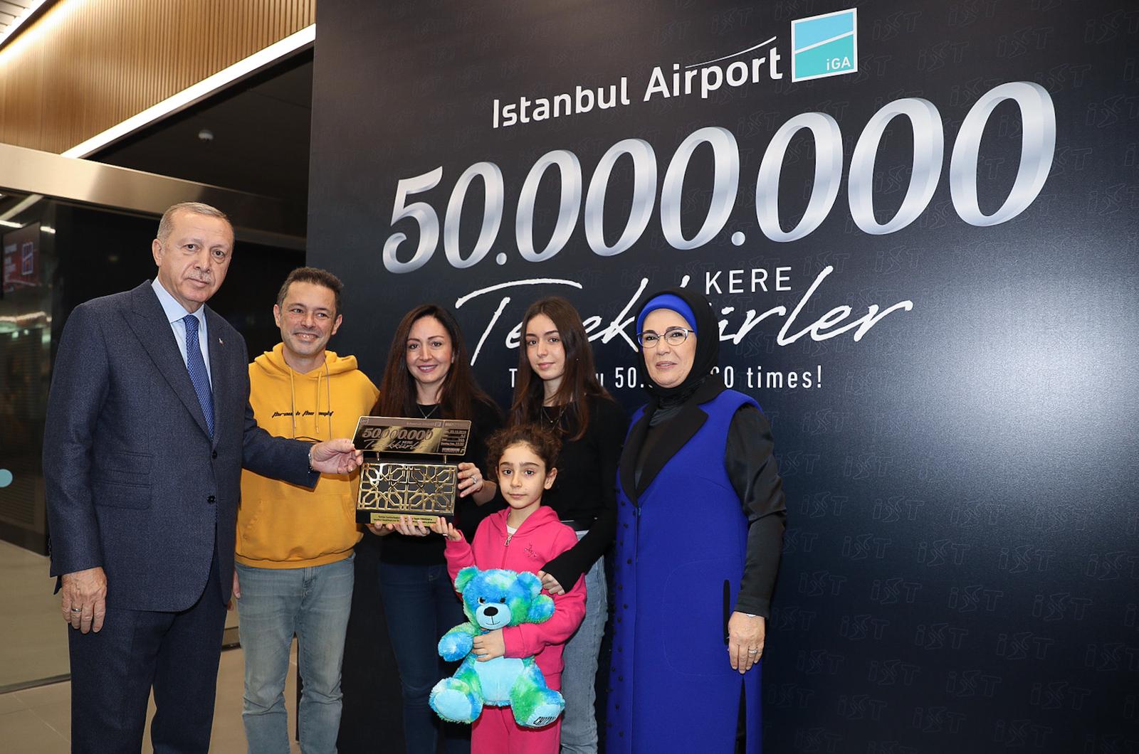 İSTANBUL HAVALİMANI 50 MİLYON YOLCUYA ULAŞTI!