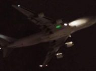 DEV UÇAK LAZERLE TACİZ EDİLDİ