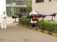 DRONLARLA COVID-19 MÜCADELESİ…