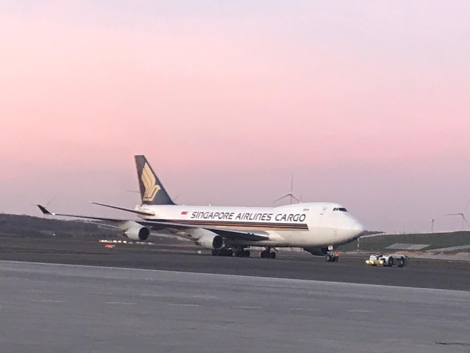 SİNGAPUR’A DEZENFEKTANI 747-400F TAŞIYACAK!