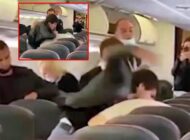 RUSYA YOLCU UÇAĞINDA ‘SOSYAL MESAFE’ KAVGASI