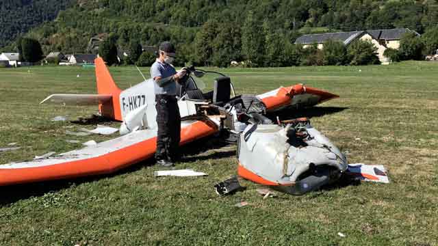 PLANÖR ÇEKERKEN DÜŞTÜ!