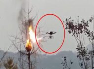 EŞEK ARILARININ KOVANLARI DRONE İLE YAKILDI!