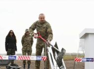 ALİYEV, FUZİLİ HAVALİMANI’NIN TEMELİNİ ATTI