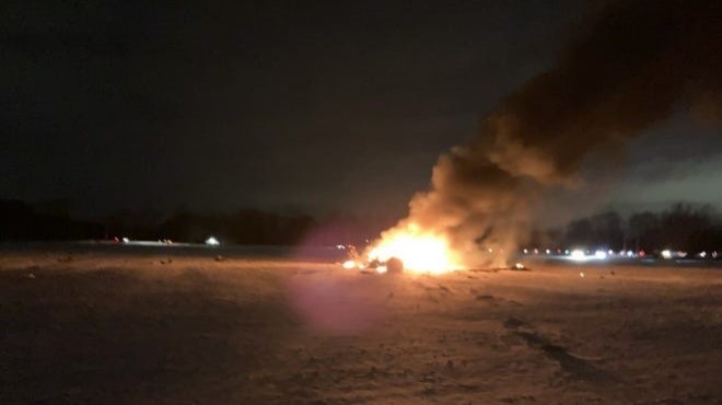 NEW YORK’TA HELİKOPTER DÜŞTÜ!