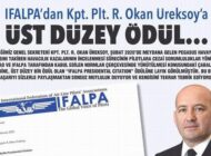 KAPTAN PİLOT ÜREKSOY’A IFALPA’DAN ÖDÜL!