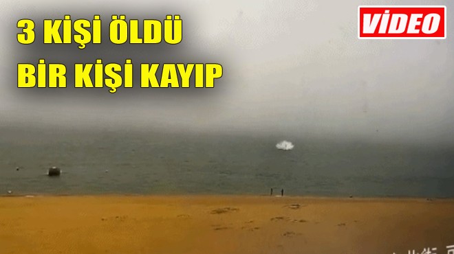 HELİKOPTER DENİZE DÜŞTÜ!