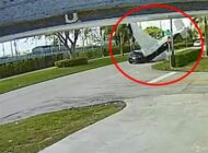 ABD’DE UÇAK OTOMOBİLİN ÜZERİNE DÜŞTÜ: 3 ÖLÜ(videolu)