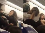 İSTANBUL SEFERİNİ YAPAN UÇAKTA KAVGA!