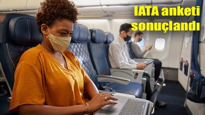 HAVAYOLU YOLCULARI COVID ÖNLEMLERİNİ DESTEKLİYOR