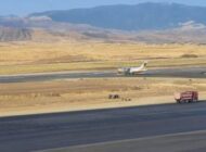 FUZULİ HAVALİMANI’NDA TEST UÇUŞU GERÇEKLEŞTİRİLDİ