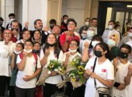 OLİMPİYAT ŞAMPİYONUNA GÖRKEMLİ KARŞILAMA