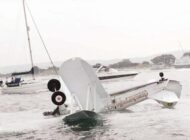 GÖSTERİ UÇUŞU DENİZDE BİTTİ (videolu)