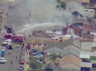 ABD’DE UÇAK YERLEŞİM YERİNE DÜŞTÜ! 2 ÖLÜ