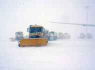 İSTANBUL HAVALİMANI’NDA KAR TEMİZLEME ÇALIŞMALARI…