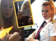 İŞSİZ PİLOT PROTESTO İÇİN LİSANSINI YIRTTI!