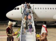 GAZİPAŞA, TALLİNN’DEN GELEN İLK UÇUŞU KARŞILADI