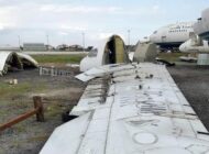 HURDA OLARAK BEKLEYEN İKİ UÇAK KARADAN TAŞINACAK