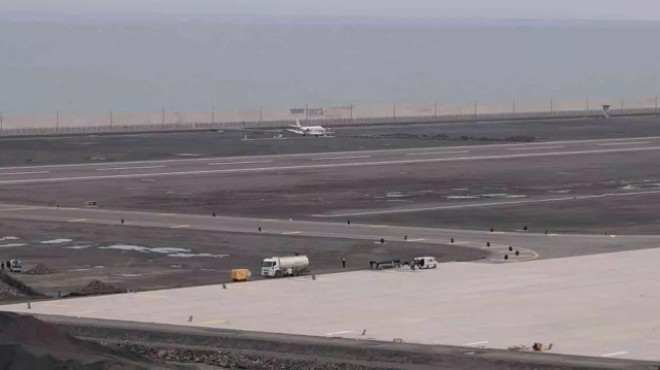 RİZE-ARTVİN HAVALİMANI’NDA İLK TEST UÇUŞU YAPILDI