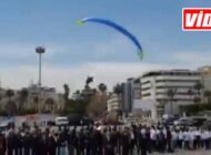 YAMAÇ PARAŞÜTÜ PROTOKOLÜN ÜZERİNE DÜŞTÜ