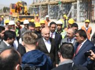 KARAİSMAİLOĞLU, MALATYA HAVALİMANI İNŞAATINI GEZDİ