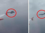 YOLCU UÇAĞINDA BOMBA PANİĞİ