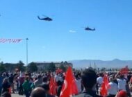 ÇELİK KANATLAR İZMİR’DE HARMANDALI OYNADI(videolu)