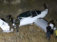 İSRAİL’E AİT KÜÇÜK UÇAK DÜŞTÜ!