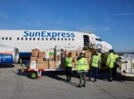 SUNEXPRESS, ALMANYA’DAN 450 TON YARDIM MALZEMESİ TAŞIDI