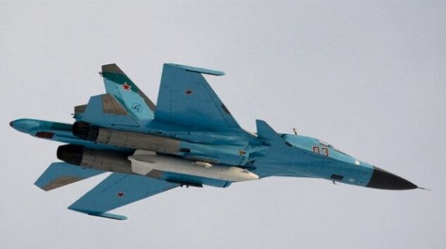 RUSYA’YA AİT SU-34 DÜŞTÜ