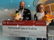 ÇUKUROVA HAVALİMANI 1 MİLYONUNCU YOLCUYU AĞIRLADI