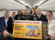PEGASUS, AMSTERDAM UÇUŞLARININ 20. YILINI KUTLUYOR