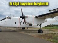 SOMALİ’DE UÇAK DÜŞTÜ: 5 ÖLÜ