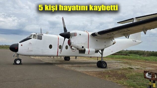 SOMALİ’DE UÇAK DÜŞTÜ: 5 ÖLÜ
