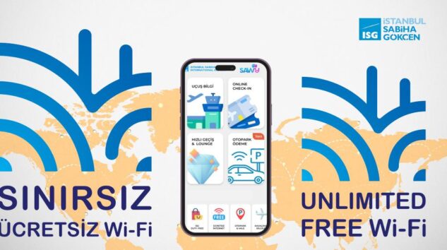 SABİHA GÖKÇEN’DE ÜCRETSİZ VE SINIRSIZ İNTERNET DÖNEMİ