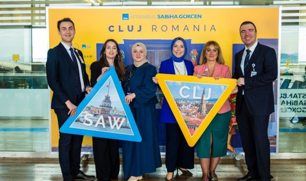 SABİHA GÖKÇEN’DEN CLUJ’A  DİREKT UÇUŞLAR BAŞLADI