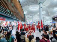 İSTANBUL HAVALİMANI’NDA 19 MAYIS COŞKUSU