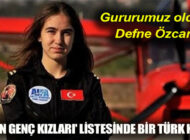 “YILIN GENÇ KIZLARI” LİSTESİNDE BİR TÜRK KIZI