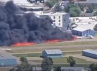 SERT İNİŞ YAPAN UÇAK DİĞER UÇAKLARA ÇARPTI