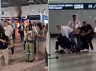 MİLANO MALPENSA HAVALİMANI’NDA GERGİN ANLAR