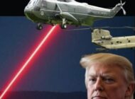 TRUP’IN HELİKOPTERİNE LAZER SALDIRISI