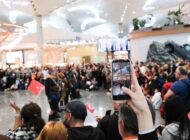 İSTANBUL HAVALİMANI’NDA 29 EKİM COŞKUSU