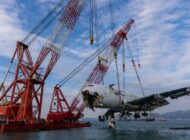 AIR ACT UÇAĞI DENİZDEN ÇIKARILDI