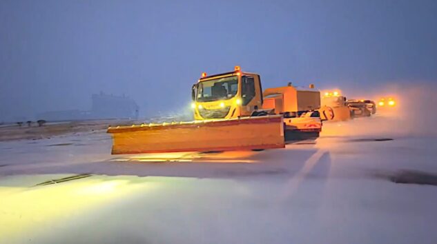 DHMİ’NİN KARLA MÜCADELESİ