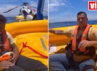 KURTARILMAYI BEKLERKEN GÖRÜNTÜLERİ ORTAYA ÇIKTI