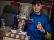 THY UÇAĞINDA SÜPER KUPA KUTLAMASI