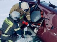 RUSYA’DA HELİKOPTER DÜŞTÜ: 2 ÖLÜ