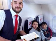 10 BİN METREDE LAHMACUN SERVİSİ