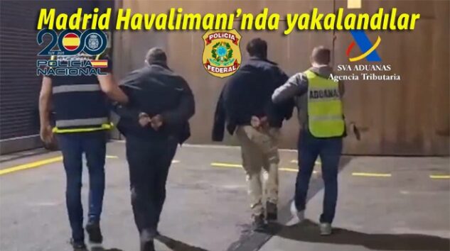MADRİD HAVALİMANI’NDA UYUŞTURUCU OPERASYONU