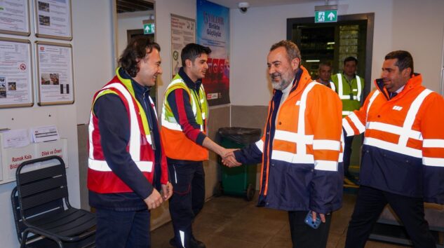 TGS GENEL MÜDÜRÜ AKYURT ÇALIŞANLARLA BAYRAMLAŞTI